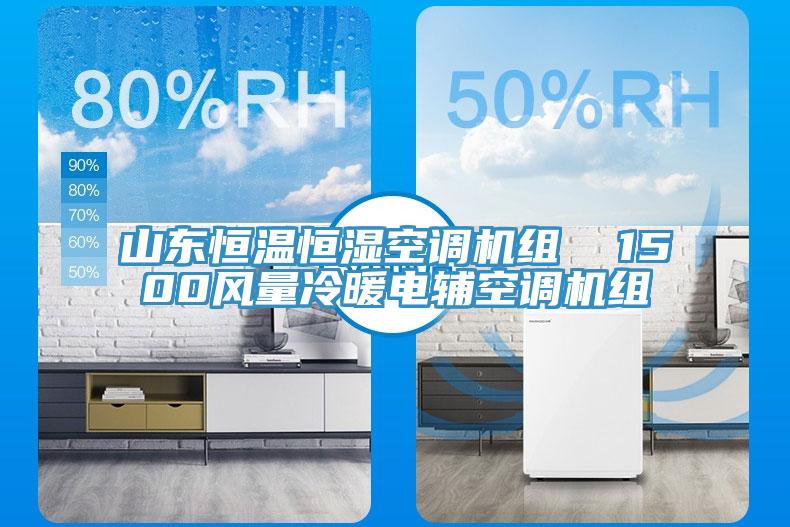 山東恒溫恒濕空調(diào)機組  1500風(fēng)量冷暖電輔空調(diào)機組