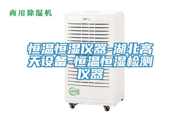 恒溫恒濕儀器-湖北高天設(shè)備-恒溫恒濕檢測(cè)儀器