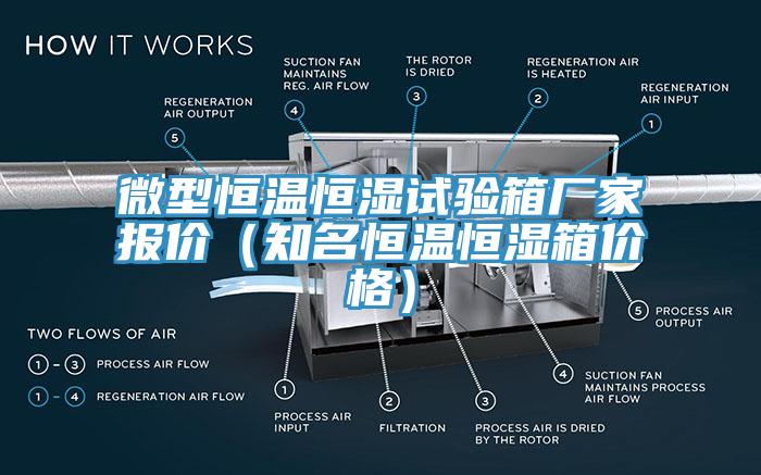 微型恒溫恒濕試驗箱廠家報價（知名恒溫恒濕箱價格）