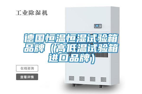 德國(guó)恒溫恒濕試驗(yàn)箱品牌（高低溫試驗(yàn)箱進(jìn)口品牌）