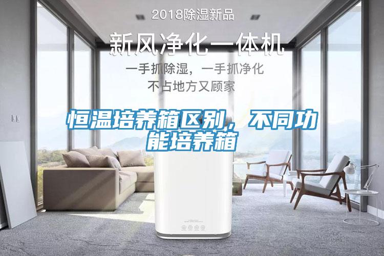 恒溫培養(yǎng)箱區(qū)別，不同功能培養(yǎng)箱