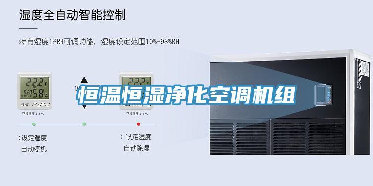 恒溫恒濕凈化空調(diào)機(jī)組