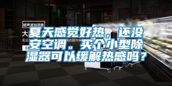 夏天感覺(jué)好熱，還沒(méi)安空調(diào)。買個(gè)小型除濕器可以緩解熱感嗎？