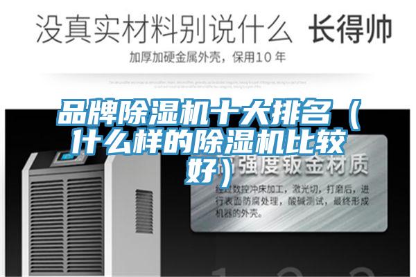 品牌除濕機(jī)十大排名（什么樣的除濕機(jī)比較好）