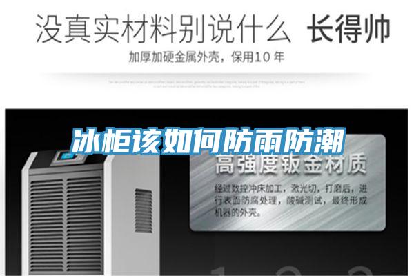 冰柜該如何防雨防潮
