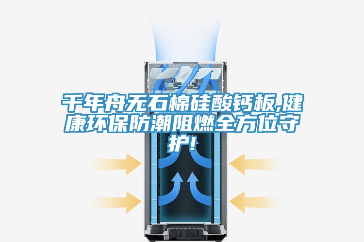 千年舟無(wú)石棉硅酸鈣板,健康環(huán)保防潮阻燃全方位守護(hù)!