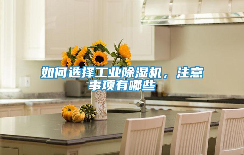 如何選擇工業(yè)除濕機(jī)，注意事項(xiàng)有哪些