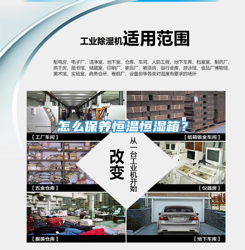 怎么保養(yǎng)恒溫恒濕箱？