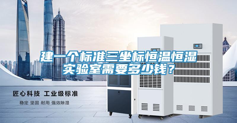 建一個標準三坐標恒溫恒濕實驗室需要多少錢？