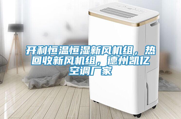開利恒溫恒濕新風機組，熱回收新風機組，德州凱億空調(diào)廠家