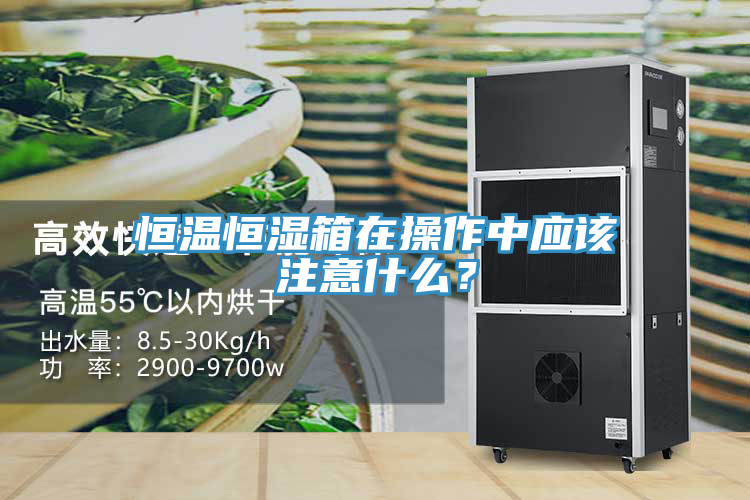 恒溫恒濕箱在操作中應(yīng)該注意什么？