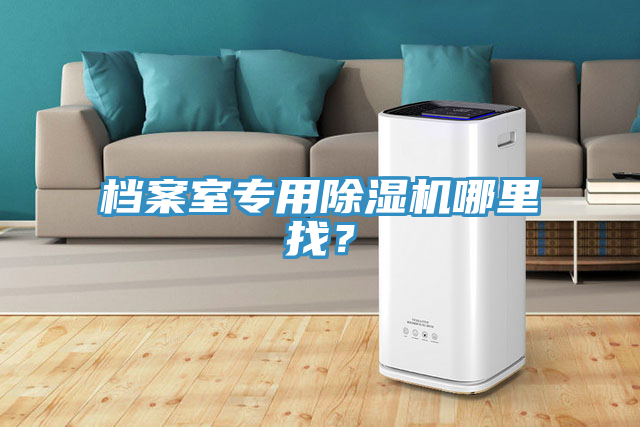 檔案室專用除濕機哪里找？