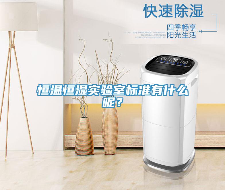 恒溫恒濕實驗室標(biāo)準有什么呢？