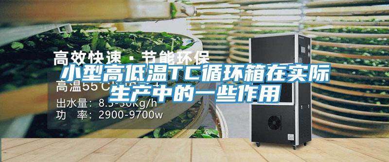 小型高低溫TC循環(huán)箱在實際生產中的一些作用