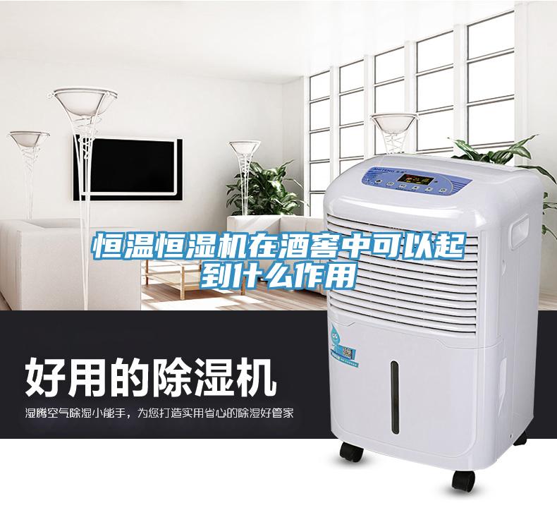 恒溫恒濕機(jī)在酒窖中可以起到什么作用