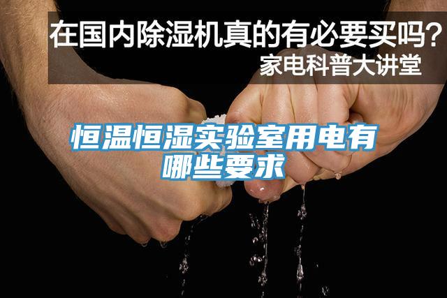 恒溫恒濕實(shí)驗(yàn)室用電有哪些要求