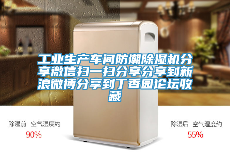 工業(yè)生產(chǎn)車間防潮除濕機(jī)分享微信掃一掃分享分享到新浪微博分享到丁香園論壇收藏