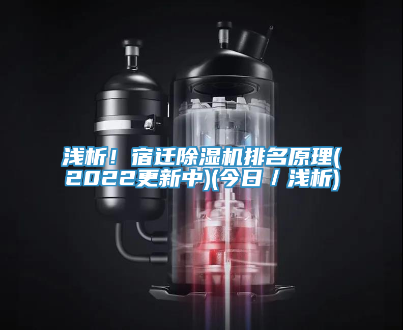 淺析！宿遷除濕機(jī)排名原理(2022更新中)(今日／淺析)