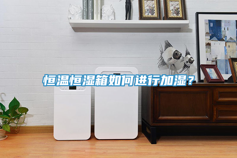 恒溫恒濕箱如何進(jìn)行加濕？