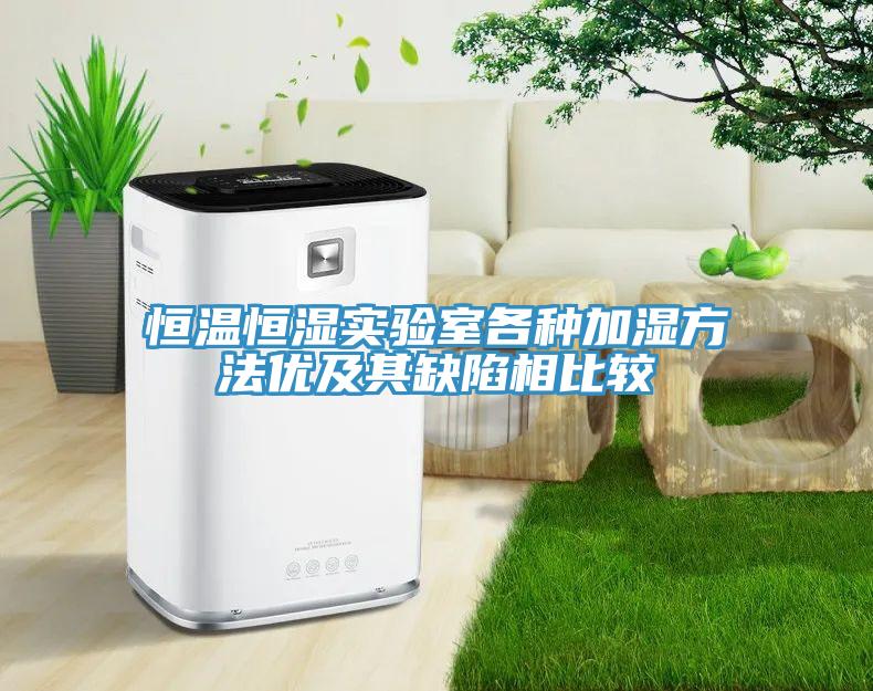 恒溫恒濕實驗室各種加濕方法優(yōu)及其缺陷相比較