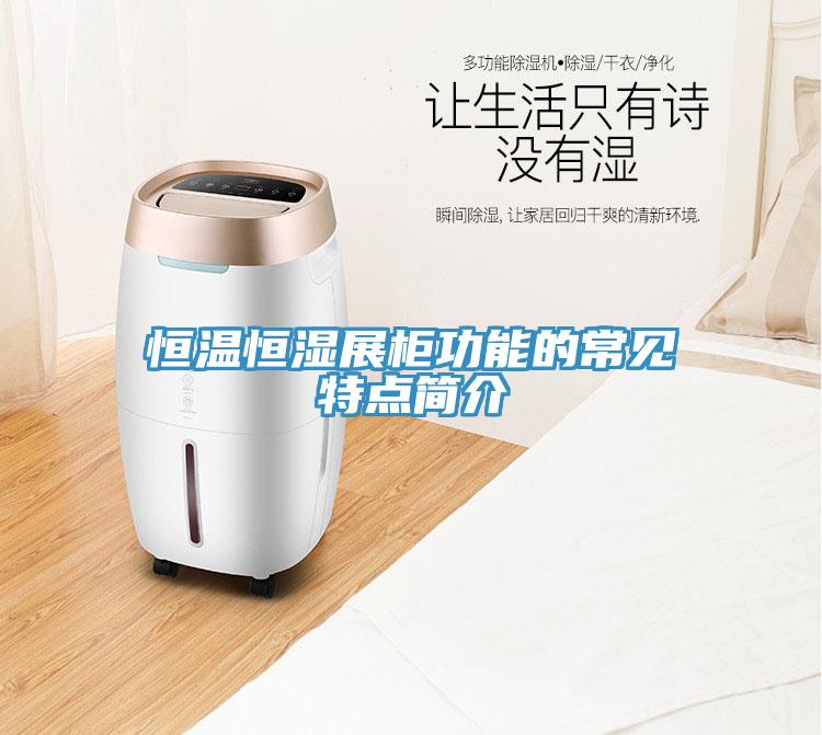 恒溫恒濕展柜功能的常見特點(diǎn)簡(jiǎn)介