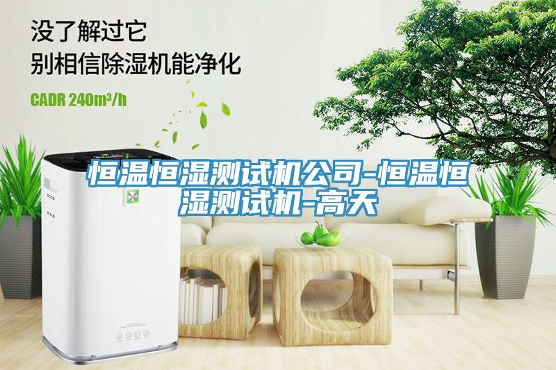 恒溫恒濕測(cè)試機(jī)公司-恒溫恒濕測(cè)試機(jī)-高天
