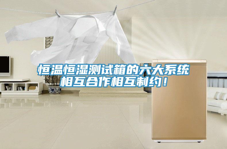 恒溫恒濕測試箱的六大系統(tǒng)相互合作相互制約！