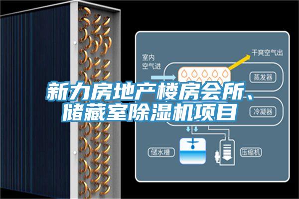 新力房地產(chǎn)樓房會(huì)所、儲(chǔ)藏室除濕機(jī)項(xiàng)目