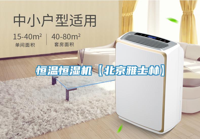 恒溫恒濕機【北京雅士林】