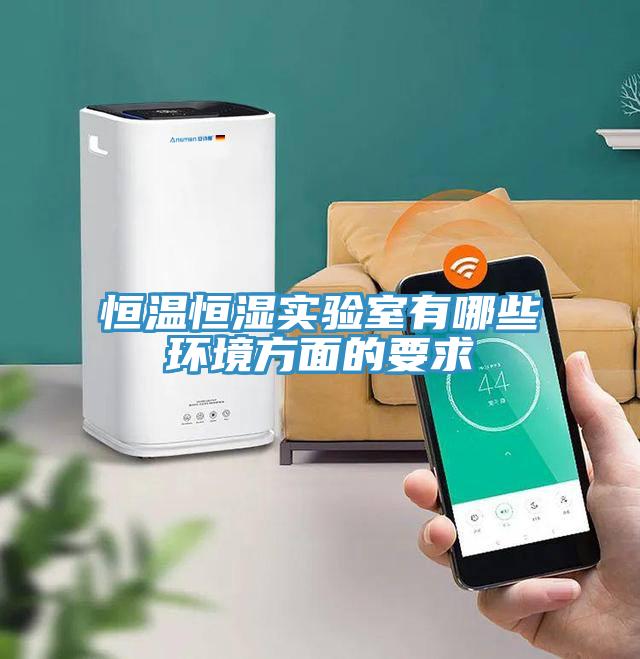 恒溫恒濕實(shí)驗(yàn)室有哪些環(huán)境方面的要求