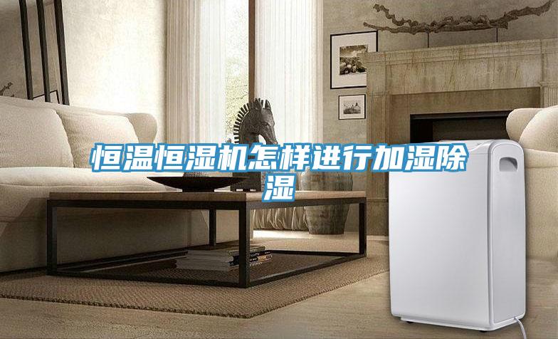 恒溫恒濕機怎樣進行加濕除濕