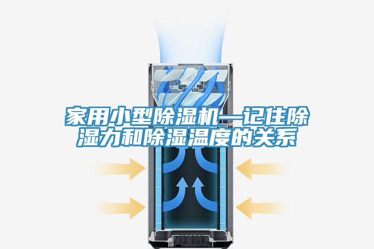 家用小型除濕機—記住除濕力和除濕溫度的關(guān)系