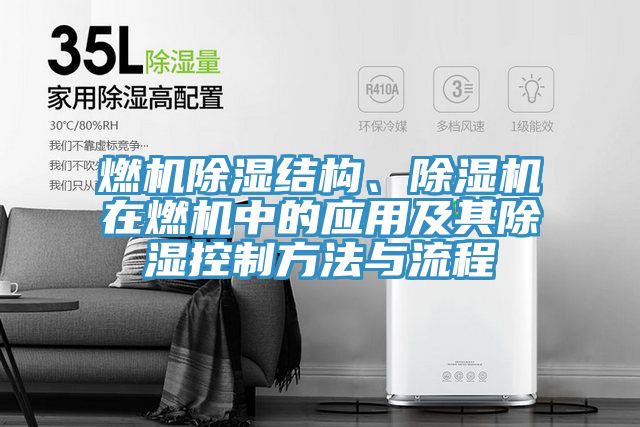 燃機(jī)除濕結(jié)構(gòu)、除濕機(jī)在燃機(jī)中的應(yīng)用及其除濕控制方法與流程