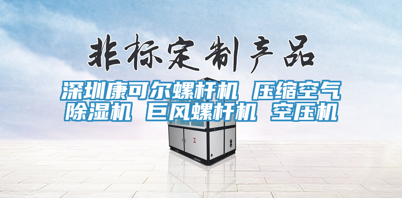 深圳康可爾螺桿機(jī) 壓縮空氣除濕機(jī) 巨風(fēng)螺桿機(jī) 空壓機(jī)