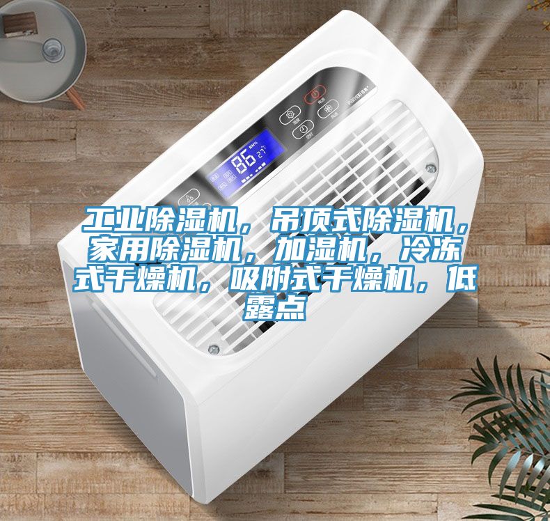 工業(yè)除濕機(jī)，吊頂式除濕機(jī)，家用除濕機(jī)，加濕機(jī)，冷凍式干燥機(jī)，吸附式干燥機(jī)，低露點(diǎn)