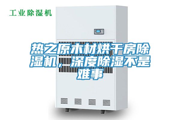 熱之原木材烘干房除濕機，深度除濕不是難事