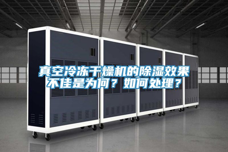 真空冷凍干燥機(jī)的除濕效果不佳是為何？如何處理？