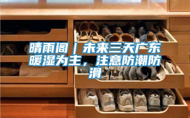 晴雨閣｜未來三天廣東暖濕為主，注意防潮防滑