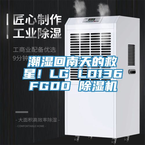 潮濕回南天的救星！LG LD136FGD0 除濕機