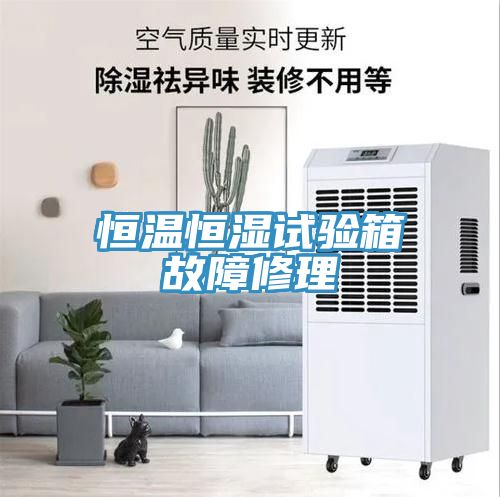 恒溫恒濕試驗箱故障修理