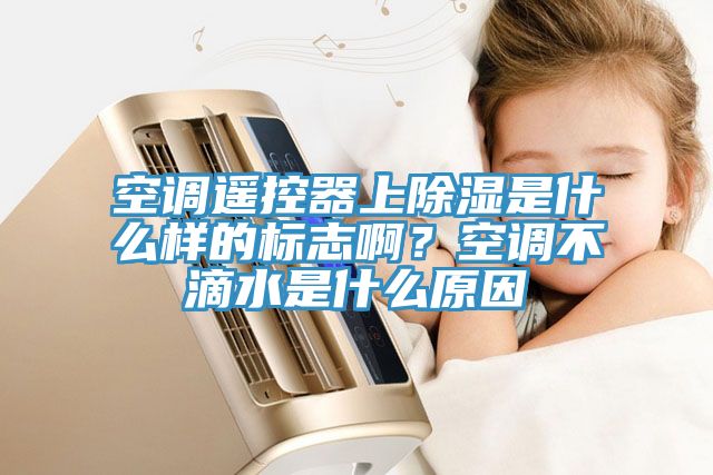 空調遙控器上除濕是什么樣的標志??？空調不滴水是什么原因