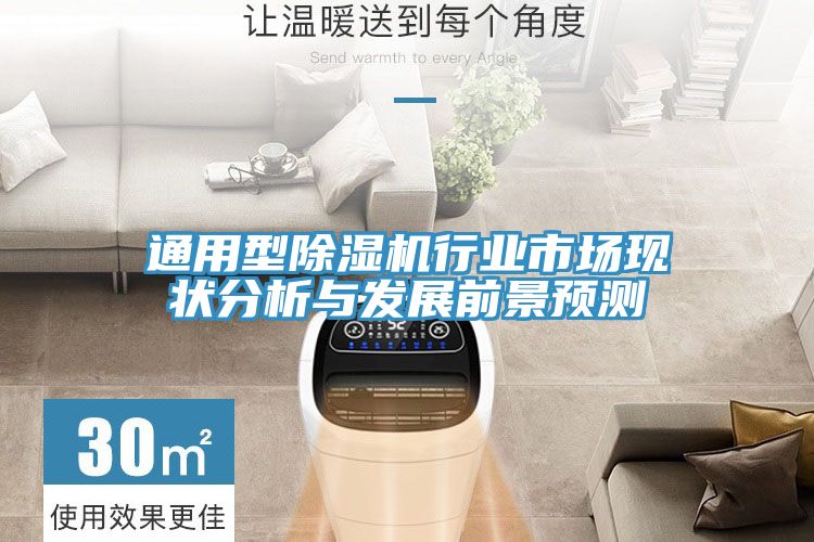 通用型除濕機(jī)行業(yè)市場(chǎng)現(xiàn)狀分析與發(fā)展前景預(yù)測(cè)