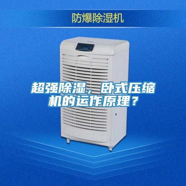超強(qiáng)除濕，臥式壓縮機(jī)的運(yùn)作原理？