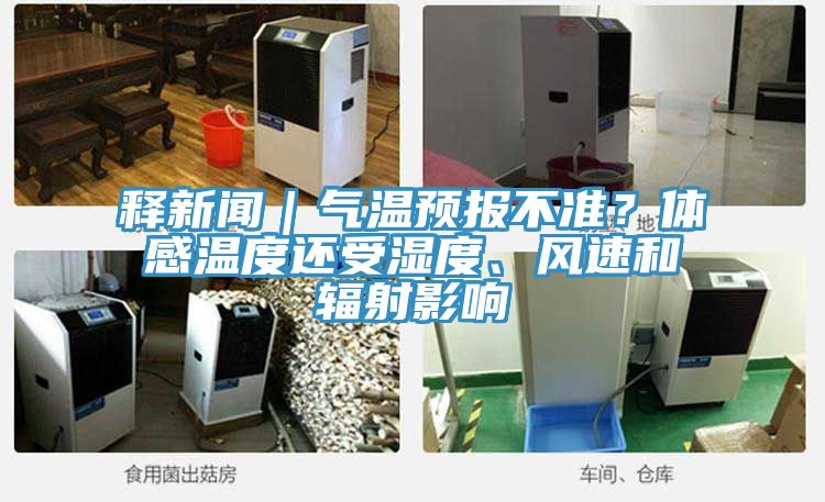 釋新聞｜氣溫預(yù)報(bào)不準(zhǔn)？體感溫度還受濕度、風(fēng)速和輻射影響