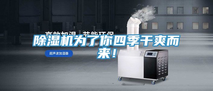 除濕機為了你四季干爽而來！