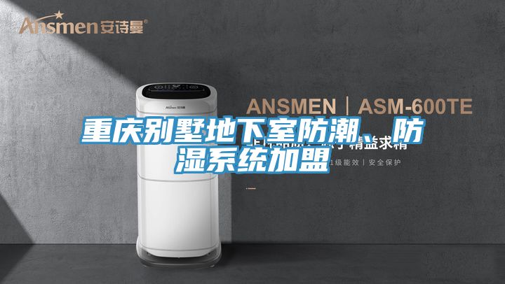 重慶別墅地下室防潮、防濕系統(tǒng)加盟