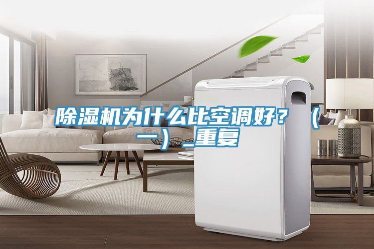 除濕機為什么比空調好？（一）_重復