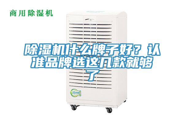 除濕機(jī)什么牌子好？認(rèn)準(zhǔn)品牌選這幾款就夠了