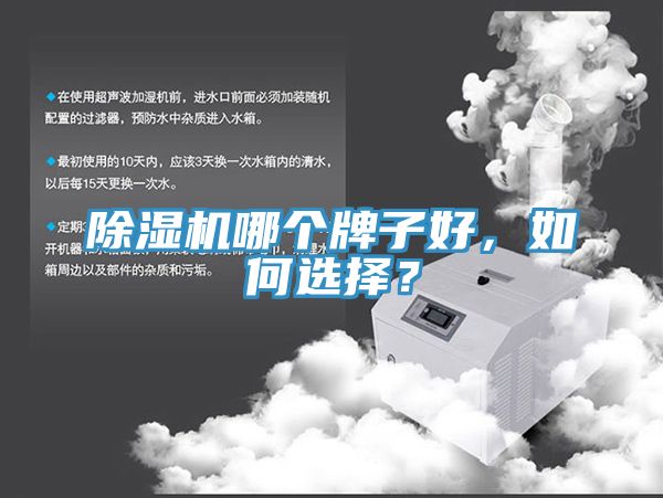 除濕機(jī)哪個(gè)牌子好，如何選擇？