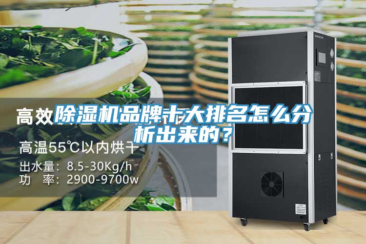 除濕機(jī)品牌十大排名怎么分析出來的？